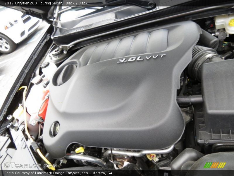 Black / Black 2012 Chrysler 200 Touring Sedan