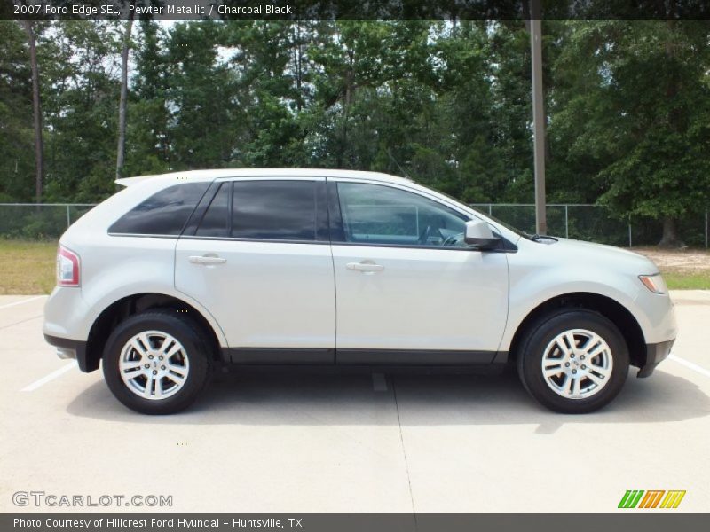 Pewter Metallic / Charcoal Black 2007 Ford Edge SEL