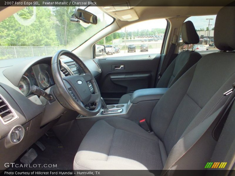 Pewter Metallic / Charcoal Black 2007 Ford Edge SEL