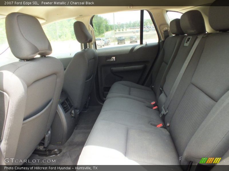 Pewter Metallic / Charcoal Black 2007 Ford Edge SEL