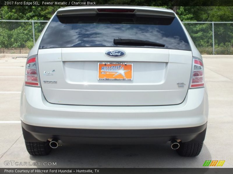 Pewter Metallic / Charcoal Black 2007 Ford Edge SEL