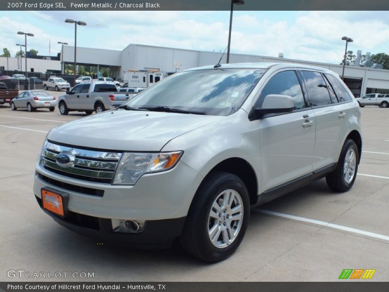 Pewter Metallic / Charcoal Black 2007 Ford Edge SEL