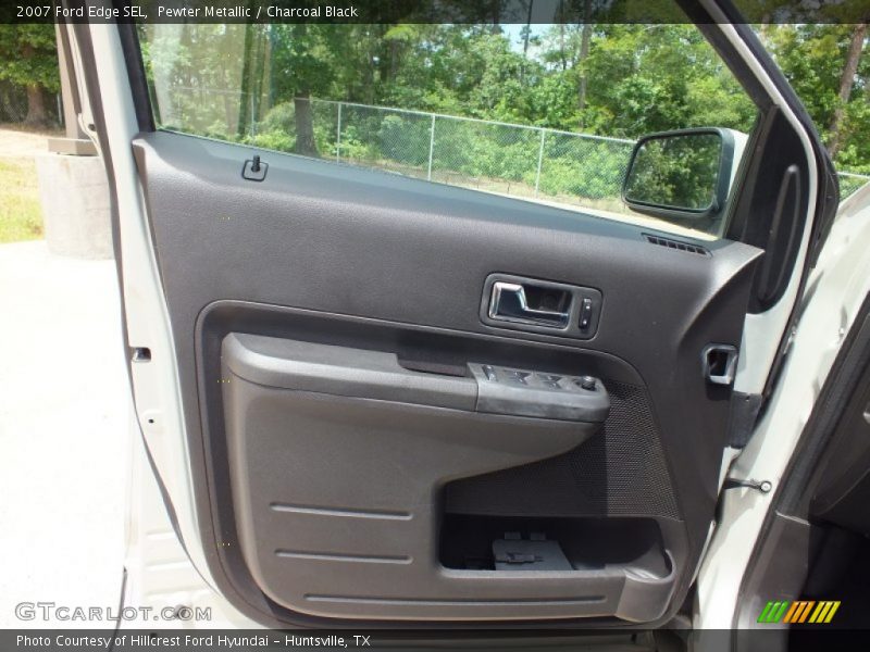 Pewter Metallic / Charcoal Black 2007 Ford Edge SEL