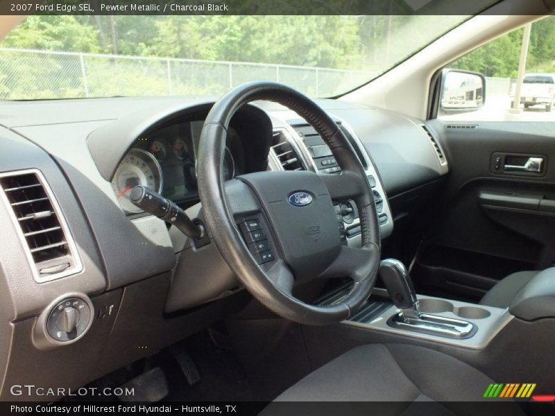 Pewter Metallic / Charcoal Black 2007 Ford Edge SEL