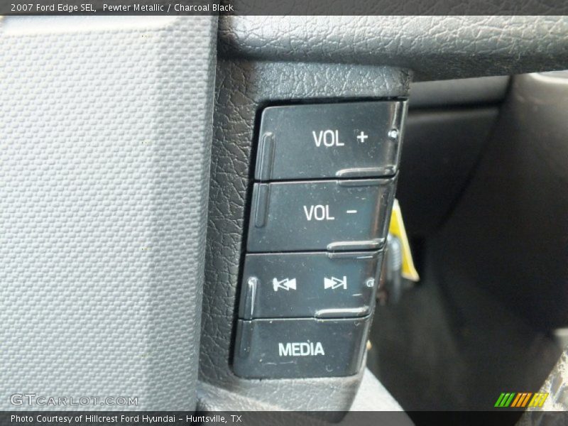 Pewter Metallic / Charcoal Black 2007 Ford Edge SEL