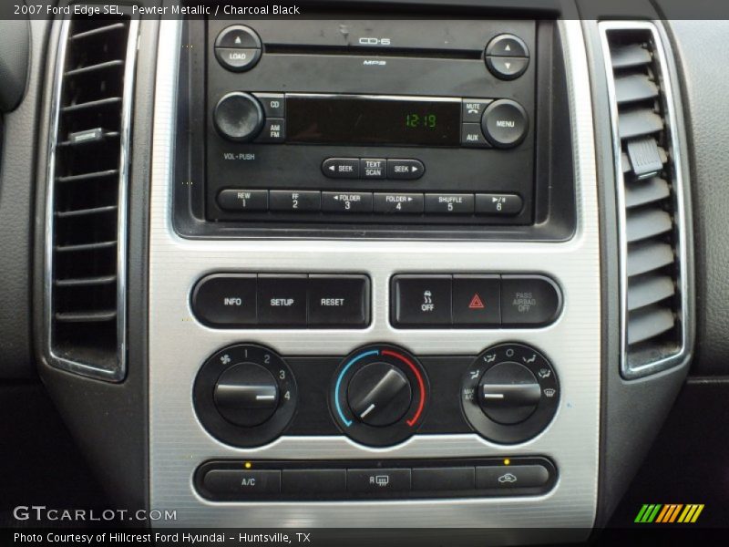 Pewter Metallic / Charcoal Black 2007 Ford Edge SEL
