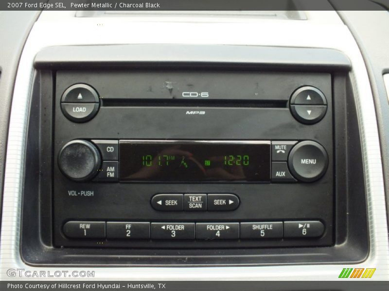 Pewter Metallic / Charcoal Black 2007 Ford Edge SEL