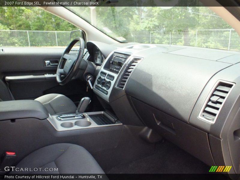 Pewter Metallic / Charcoal Black 2007 Ford Edge SEL