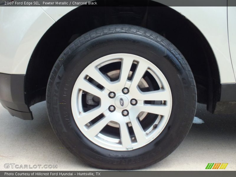 Pewter Metallic / Charcoal Black 2007 Ford Edge SEL