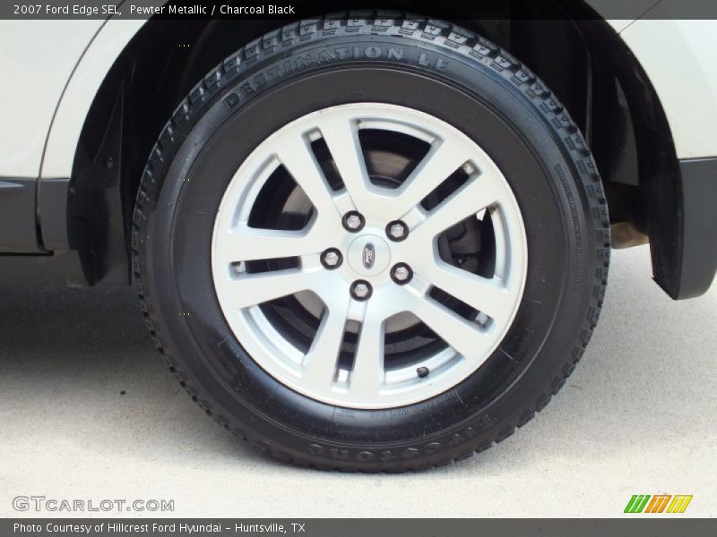 Pewter Metallic / Charcoal Black 2007 Ford Edge SEL