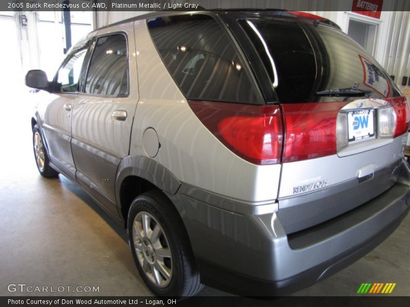 Platinum Metallic / Light Gray 2005 Buick Rendezvous CX AWD