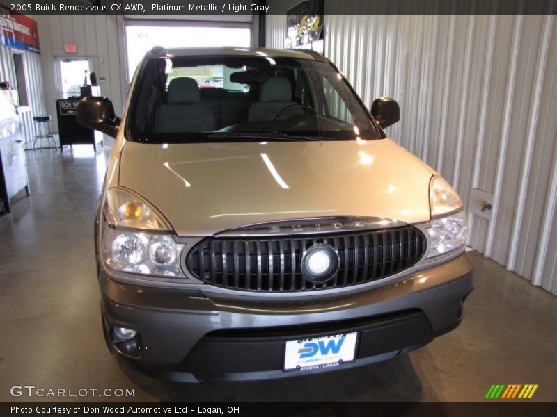 Platinum Metallic / Light Gray 2005 Buick Rendezvous CX AWD