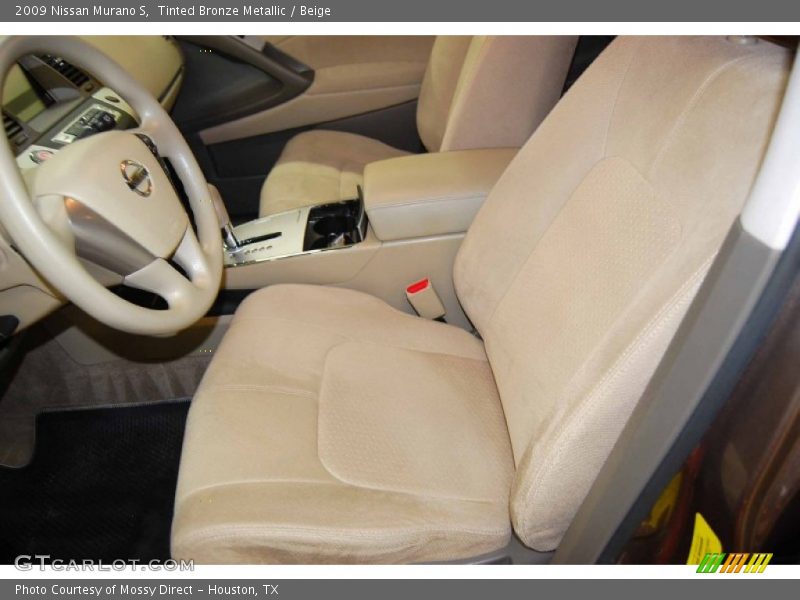 Tinted Bronze Metallic / Beige 2009 Nissan Murano S