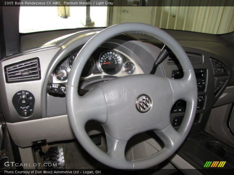 Platinum Metallic / Light Gray 2005 Buick Rendezvous CX AWD