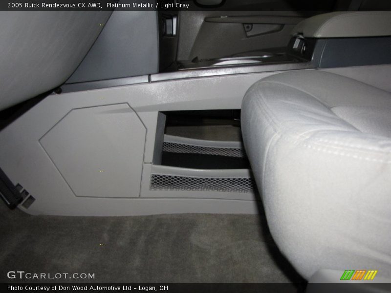 Platinum Metallic / Light Gray 2005 Buick Rendezvous CX AWD