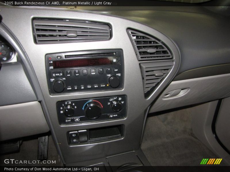Platinum Metallic / Light Gray 2005 Buick Rendezvous CX AWD