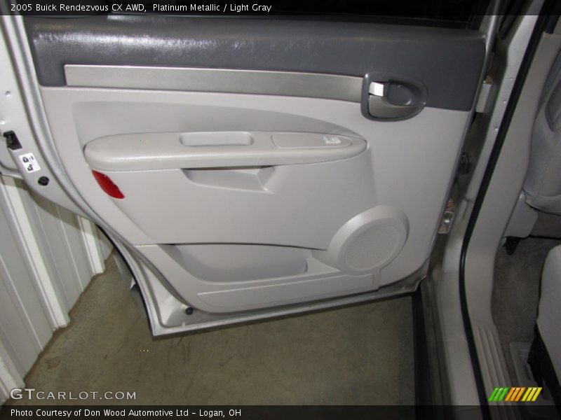 Platinum Metallic / Light Gray 2005 Buick Rendezvous CX AWD