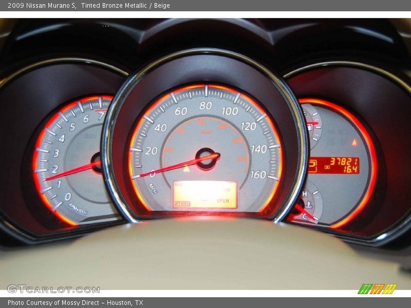 Tinted Bronze Metallic / Beige 2009 Nissan Murano S