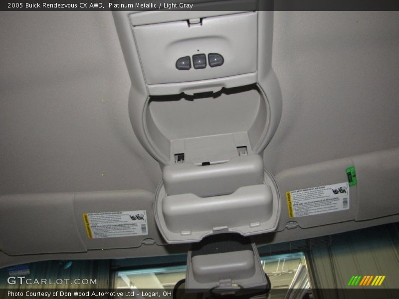 Platinum Metallic / Light Gray 2005 Buick Rendezvous CX AWD