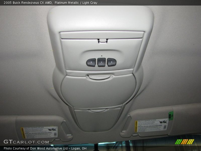 Platinum Metallic / Light Gray 2005 Buick Rendezvous CX AWD