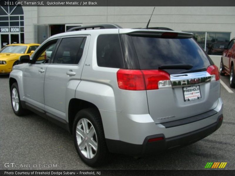 Quicksilver Metallic / Jet Black 2011 GMC Terrain SLE