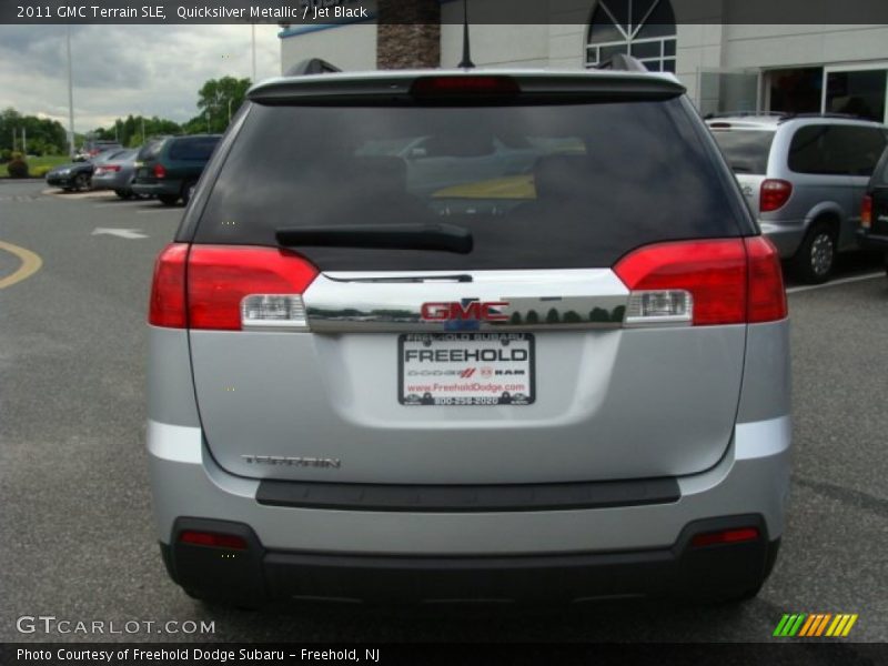 Quicksilver Metallic / Jet Black 2011 GMC Terrain SLE