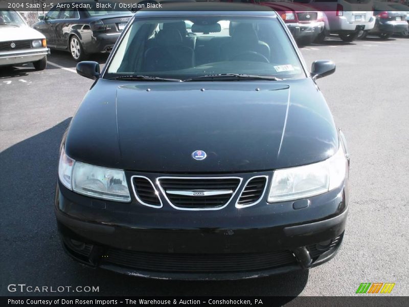 Black / Obsidian Black 2004 Saab 9-5 Aero Sedan