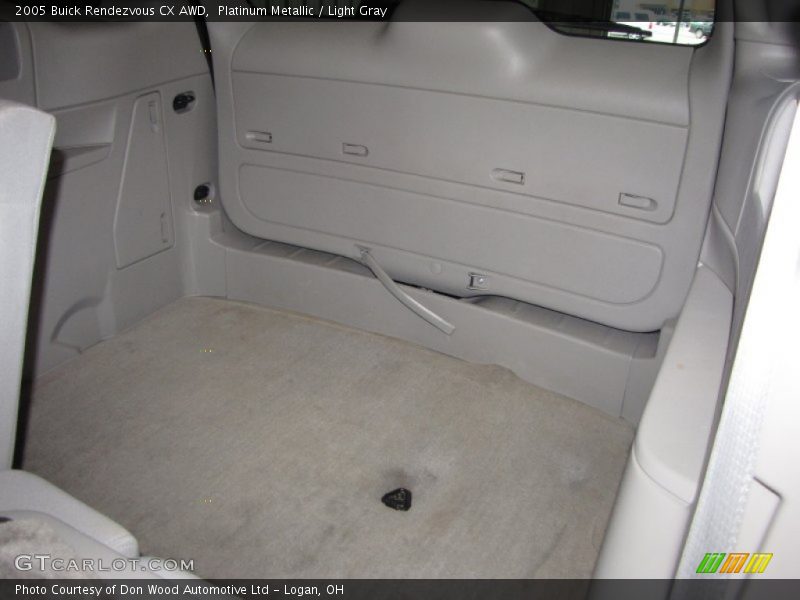 Platinum Metallic / Light Gray 2005 Buick Rendezvous CX AWD
