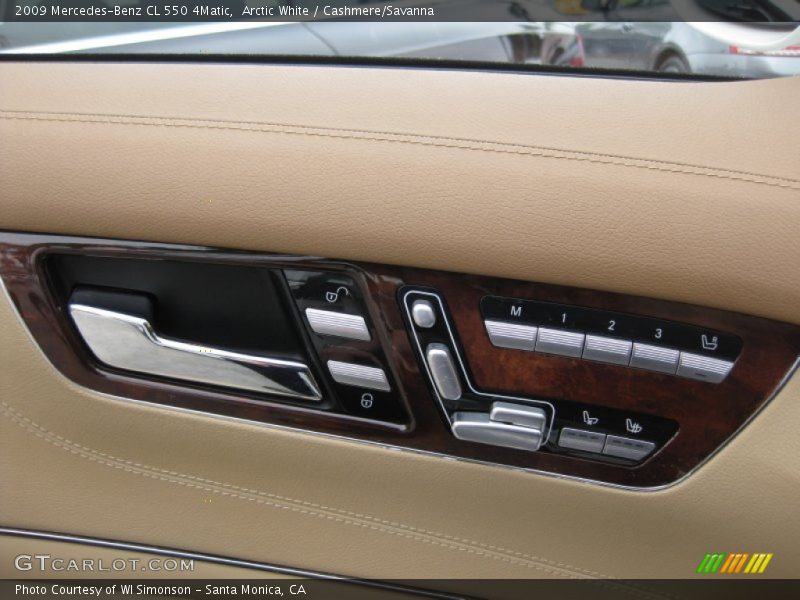 Controls of 2009 CL 550 4Matic