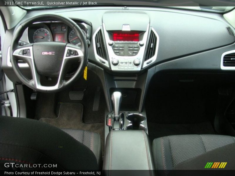 Quicksilver Metallic / Jet Black 2011 GMC Terrain SLE