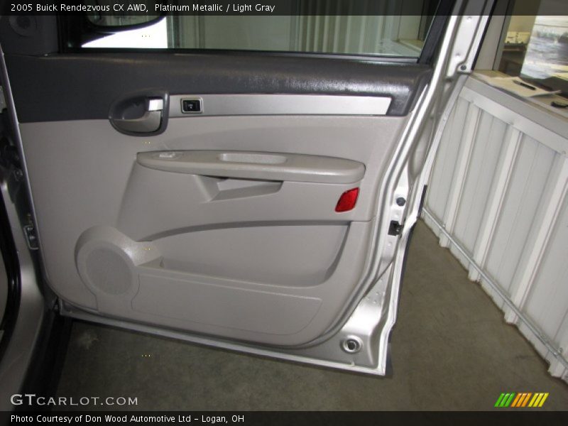 Platinum Metallic / Light Gray 2005 Buick Rendezvous CX AWD