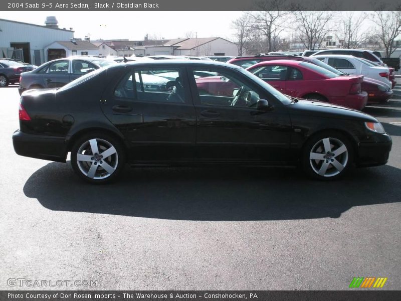 Black / Obsidian Black 2004 Saab 9-5 Aero Sedan