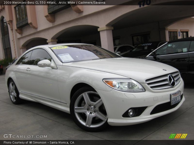 Front 3/4 View of 2009 CL 550 4Matic