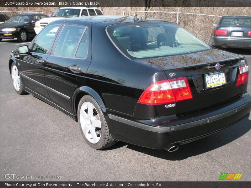 Black / Obsidian Black 2004 Saab 9-5 Aero Sedan