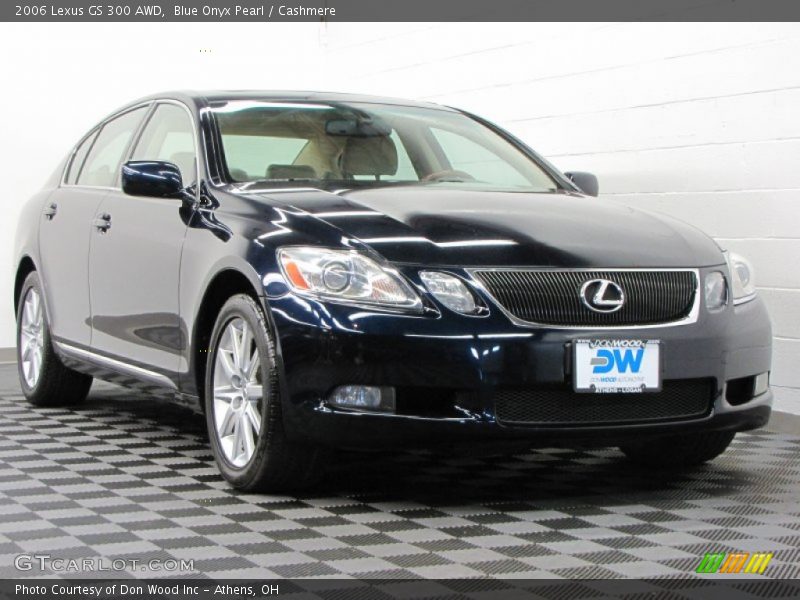 Blue Onyx Pearl / Cashmere 2006 Lexus GS 300 AWD
