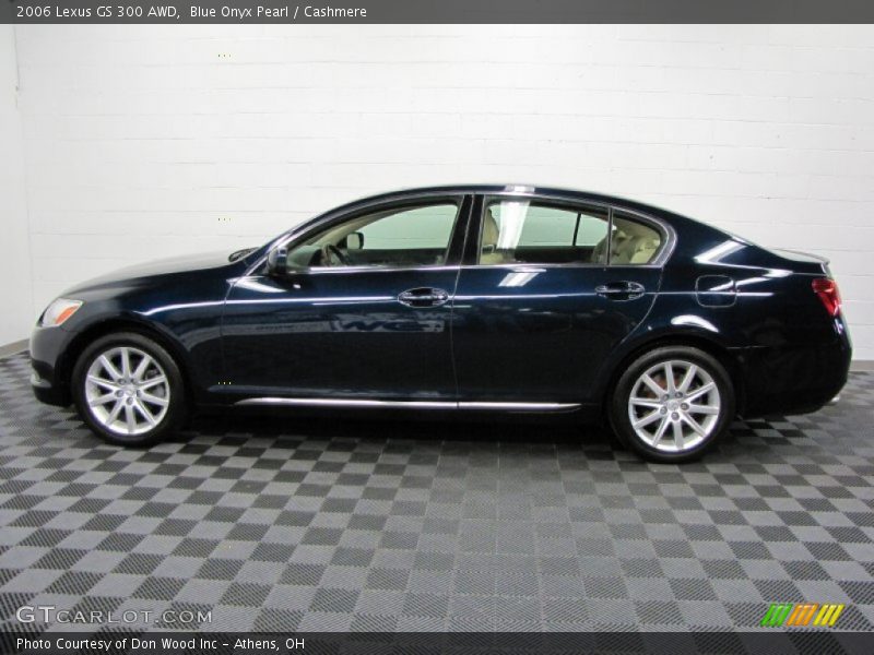 Blue Onyx Pearl / Cashmere 2006 Lexus GS 300 AWD