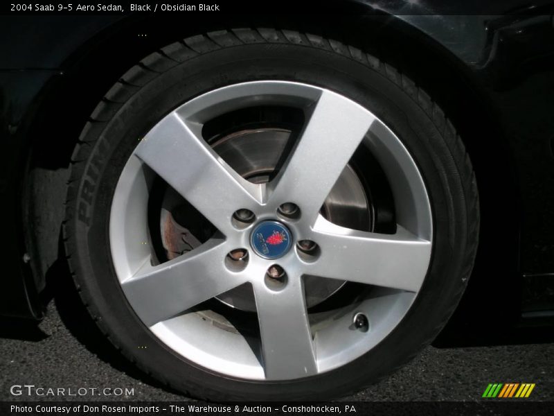Black / Obsidian Black 2004 Saab 9-5 Aero Sedan