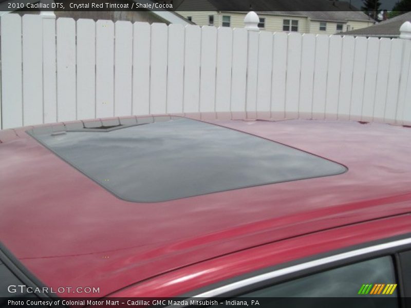 Crystal Red Tintcoat / Shale/Cocoa 2010 Cadillac DTS