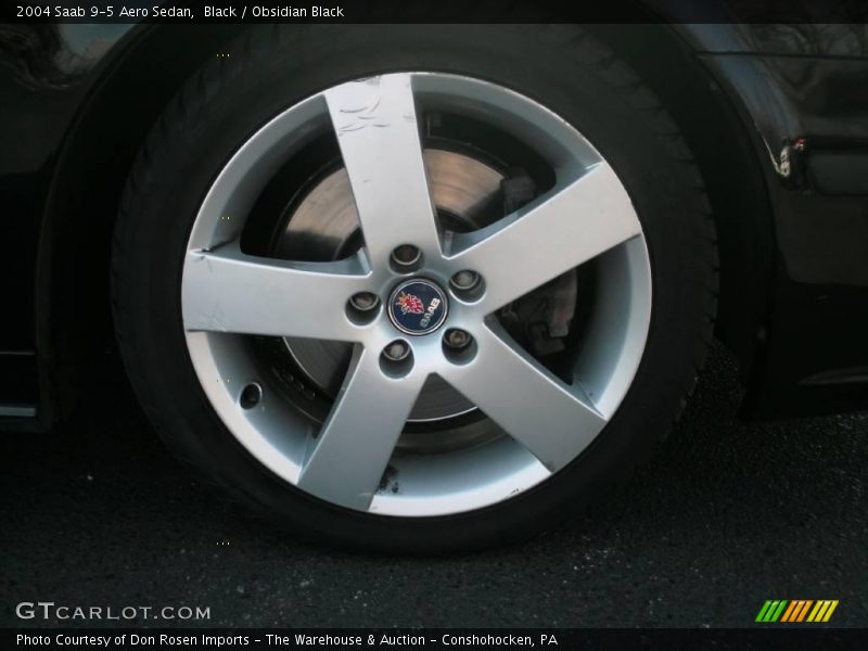 Black / Obsidian Black 2004 Saab 9-5 Aero Sedan
