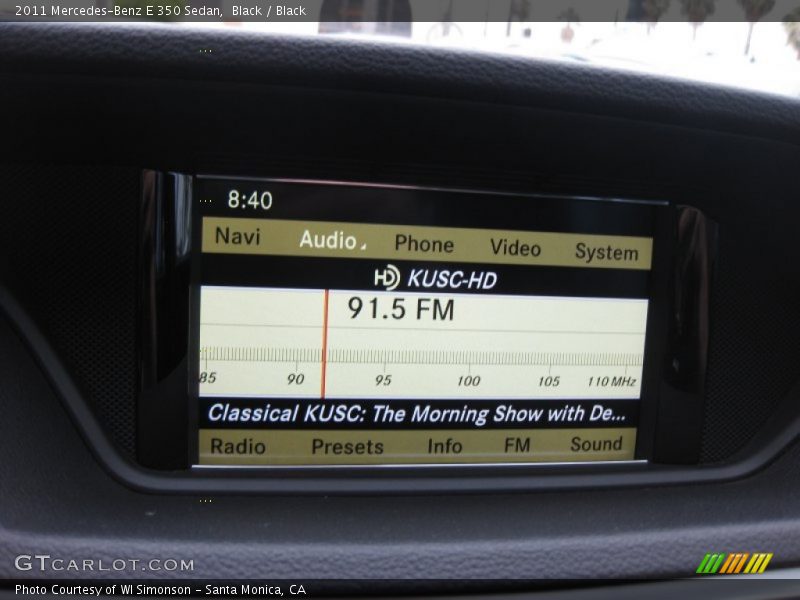 Black / Black 2011 Mercedes-Benz E 350 Sedan