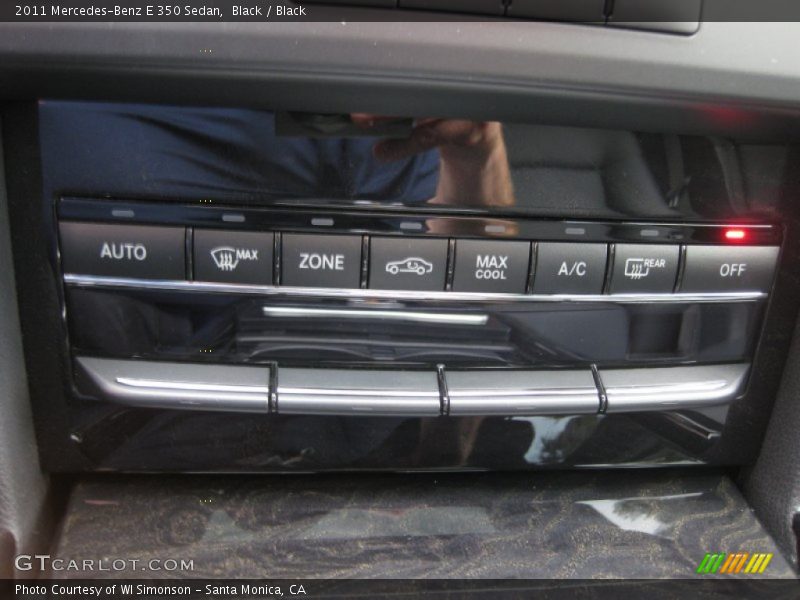 Controls of 2011 E 350 Sedan