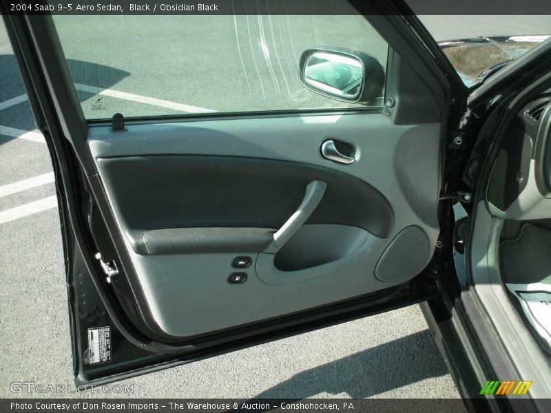 Black / Obsidian Black 2004 Saab 9-5 Aero Sedan