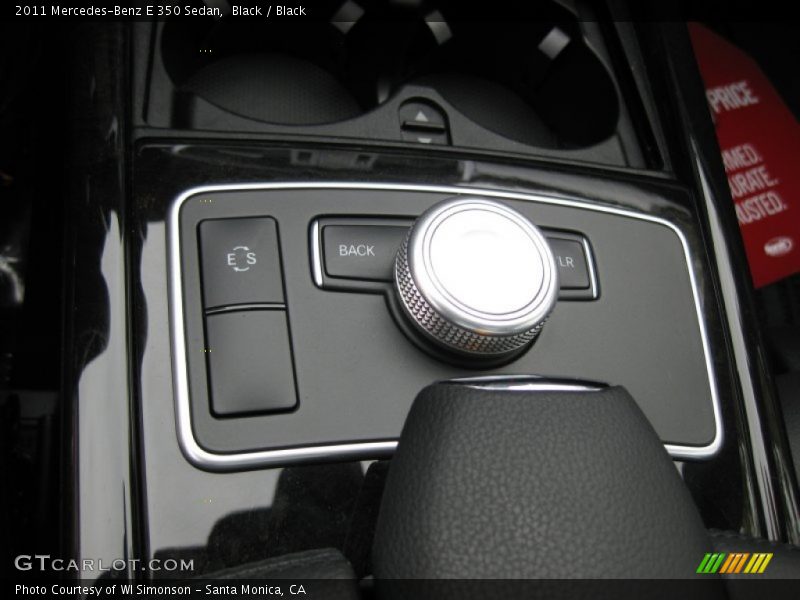 Controls of 2011 E 350 Sedan