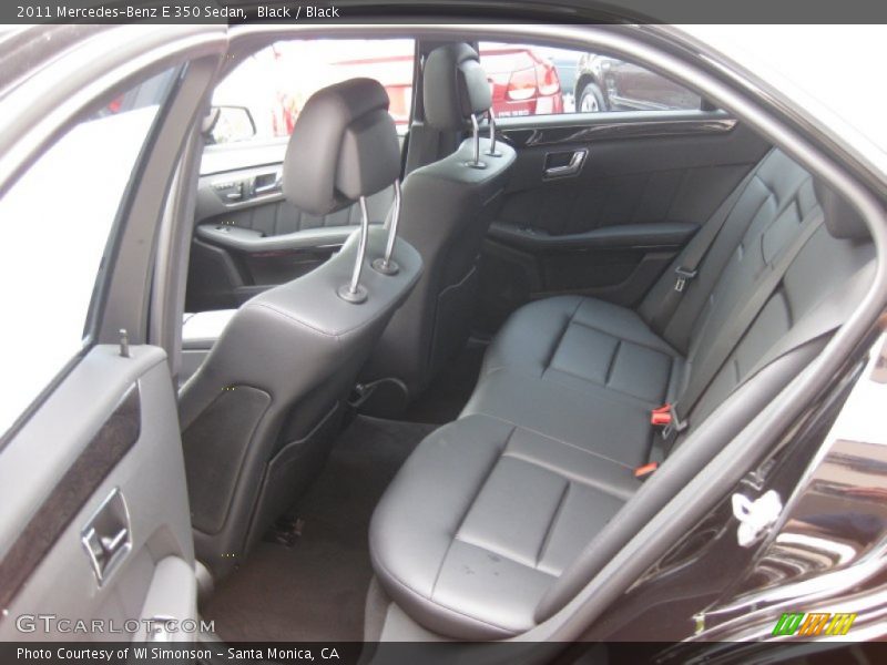  2011 E 350 Sedan Black Interior