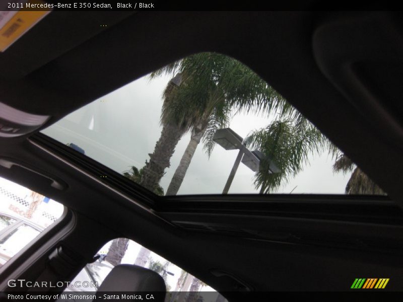 Black / Black 2011 Mercedes-Benz E 350 Sedan