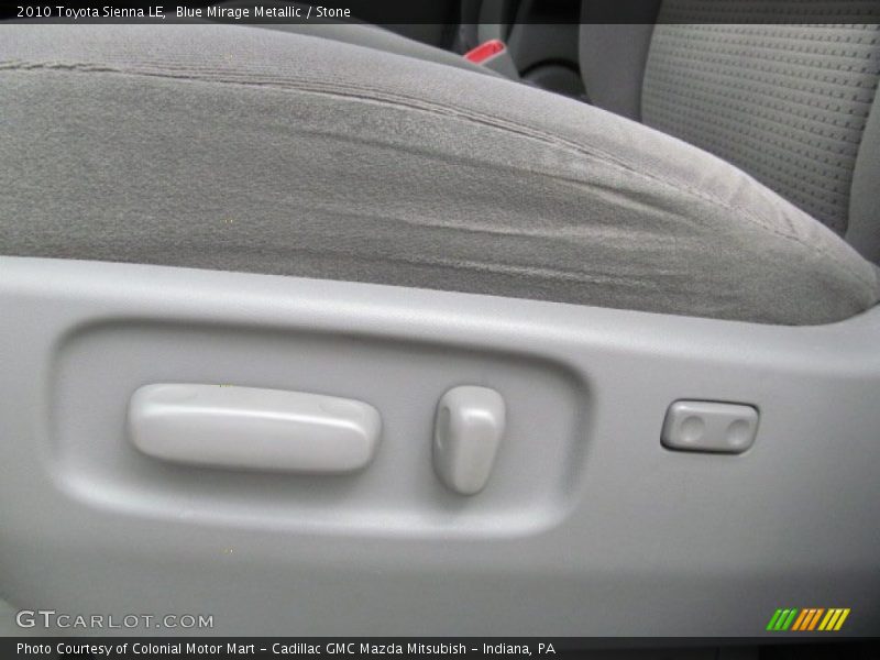 Blue Mirage Metallic / Stone 2010 Toyota Sienna LE