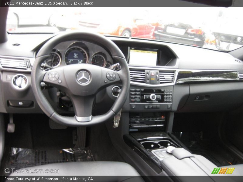Dashboard of 2011 E 350 Sedan