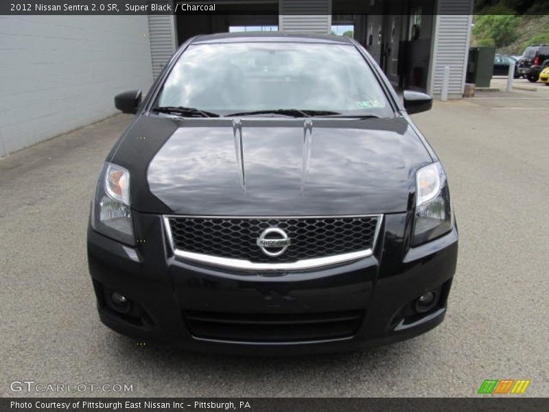 Super Black / Charcoal 2012 Nissan Sentra 2.0 SR