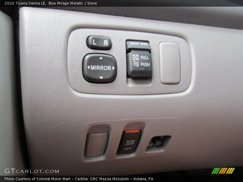 Blue Mirage Metallic / Stone 2010 Toyota Sienna LE