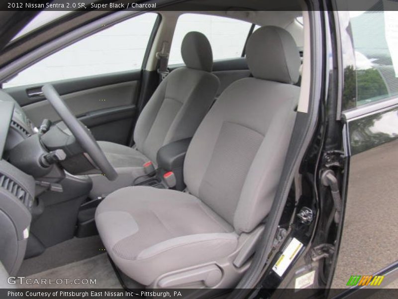 Super Black / Charcoal 2012 Nissan Sentra 2.0 SR